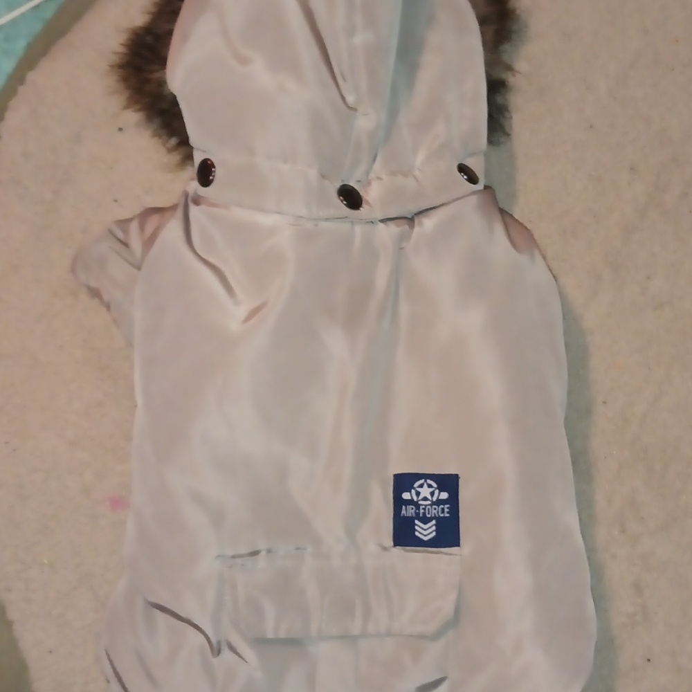 Air Force Dog Bomber coat.